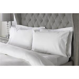 Belledorm Bamboo White Pair of Housewife Pillowcases